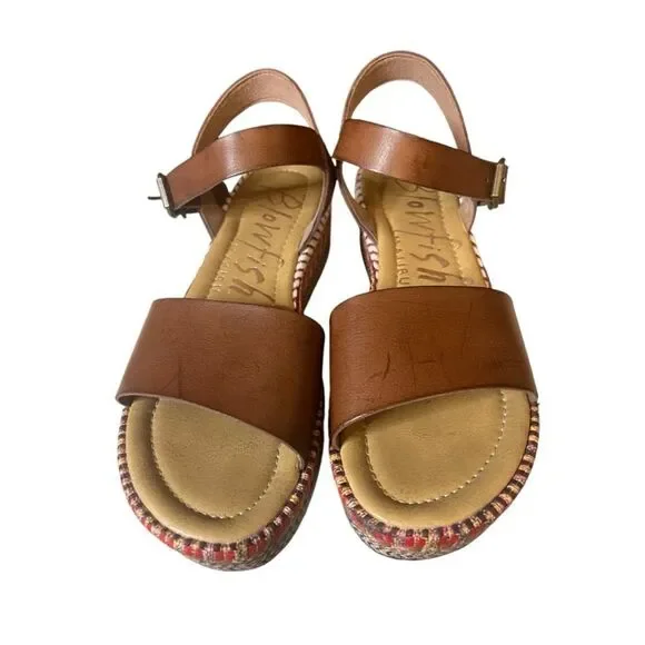 Women's Blowfish Brown Multi Sandals Size 10 - Picture 4 of 4
